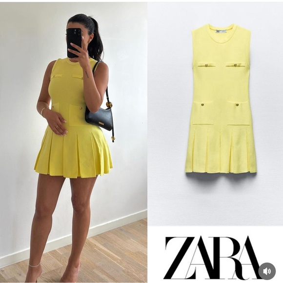Zara light knit dress bloggers fav - Picture 4 of 9